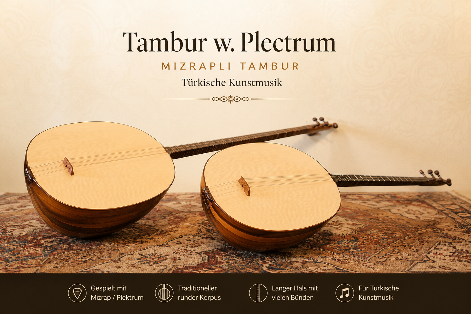 Tambur w. Plectrum – Mızraplı Tambur category icon/image
